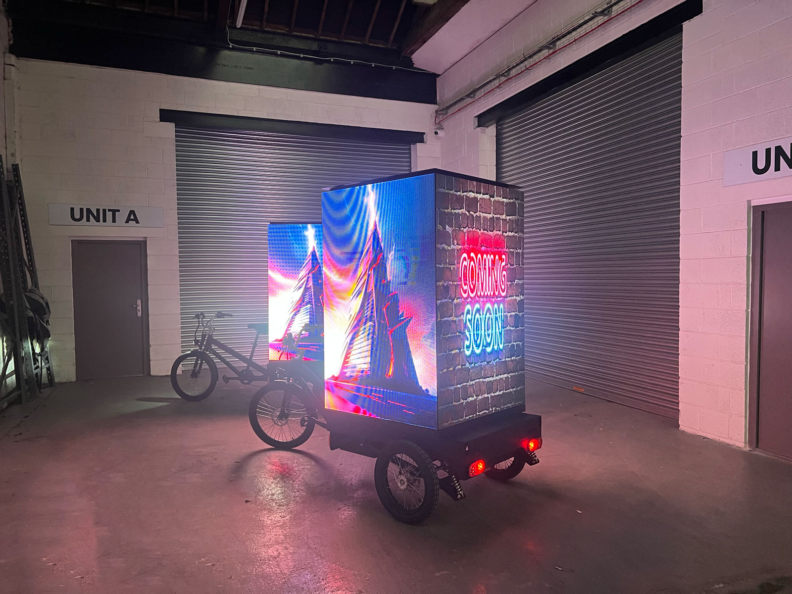 Digital Ad Bikes-The Future of Advertising